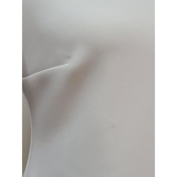 CALVIN KLEIN Women's Cold-Shoulder White Scuba Sheath Dress SIZE 6 - Picture 10 of 16